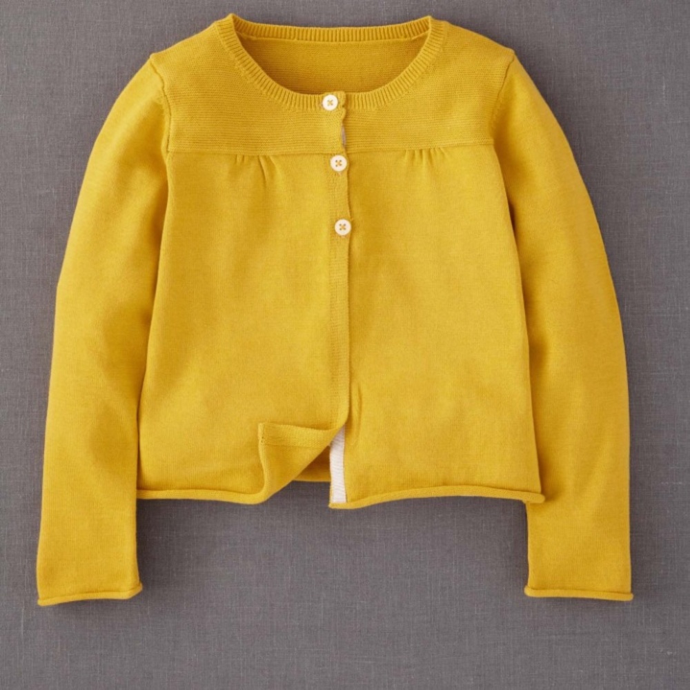 ISO: 3-4yr Mini Boden Mustard Sweater